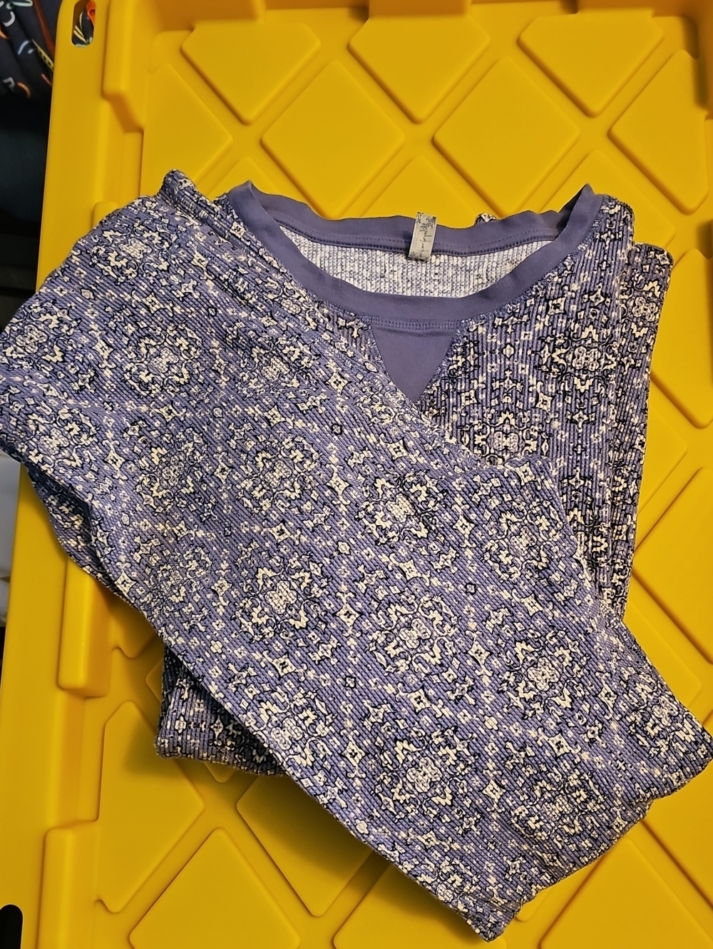 Free People Lavendar Medallion Sleep Set